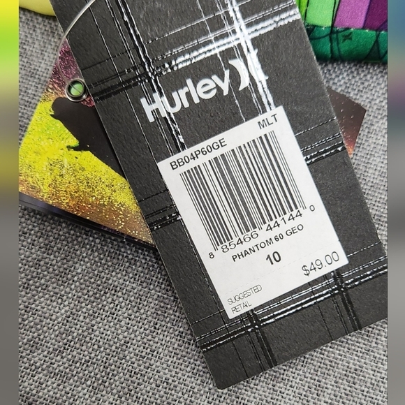Hurley Phantom Board Shorts. NWT Size 10 - Picture 6 of 7